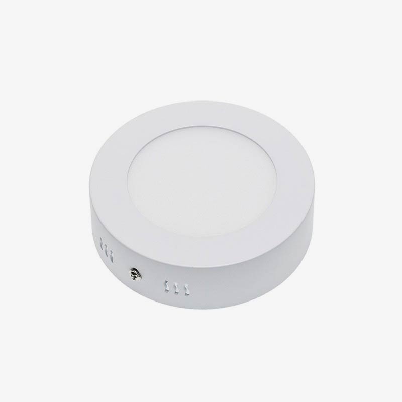 Nadgradni okrugli LED panel 6W