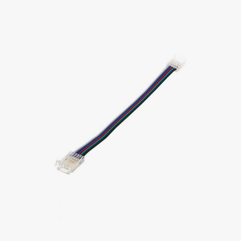 Dvostrani konektor sa žicom za RGBW SMD LED trake 5 Pin 10 mm