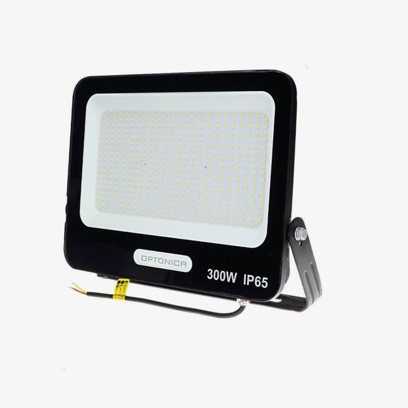 Crni LED reflektor 300W 27000 lm AC 180-265V 120° IP65