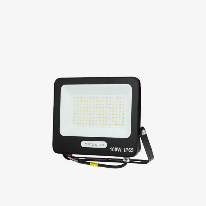 Crni LED reflektor 100W 9000 lm AC 180-265V 120° IP65