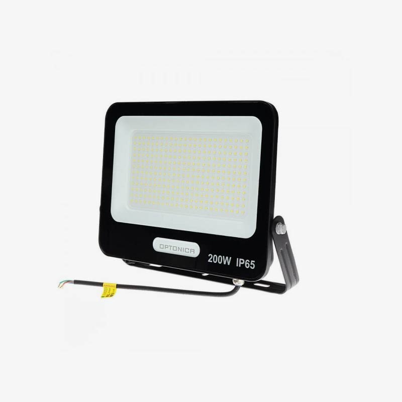 Crni LED reflektor 200W 18000 lm AC 180-265V 120° IP65