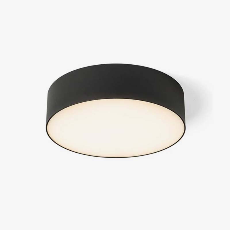 Crna stropna nadgradna svjetiljka Larisa R22 20W 1500 lm CCT podesiva boja svjetlosti