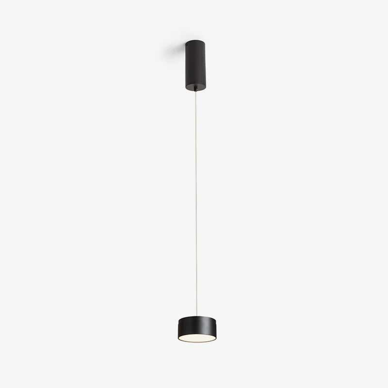 Sfera crna viseća LED svjetiljka 15W+9W